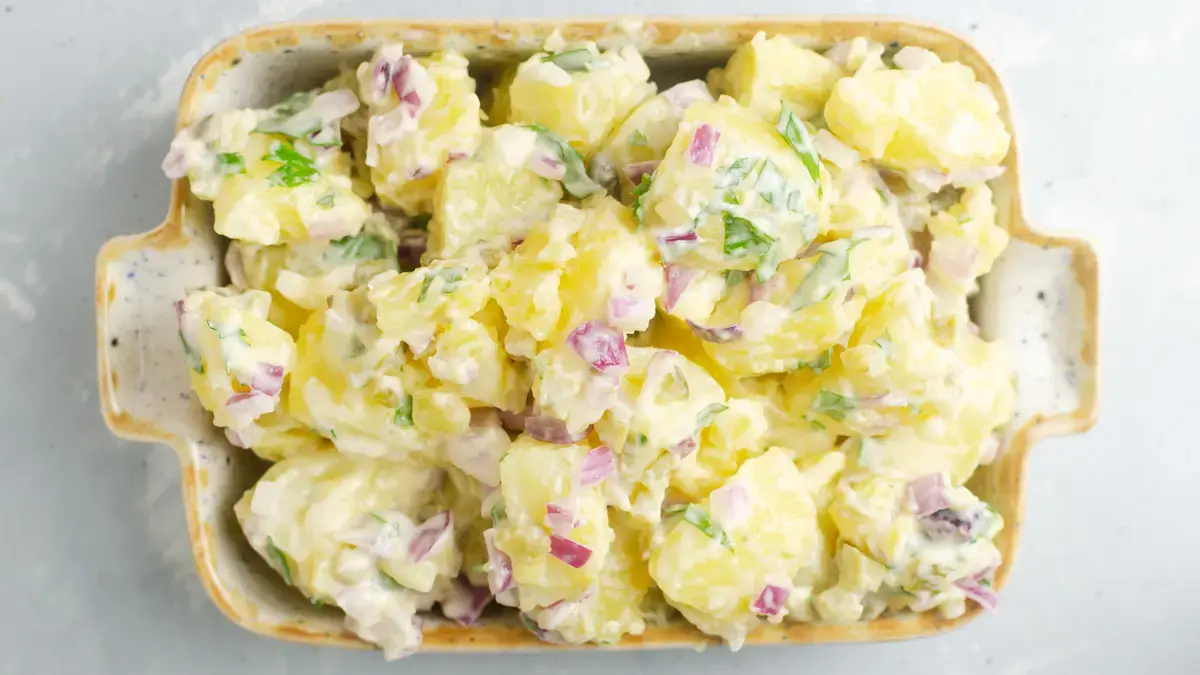 A New Twist for Potato Salad Crunch