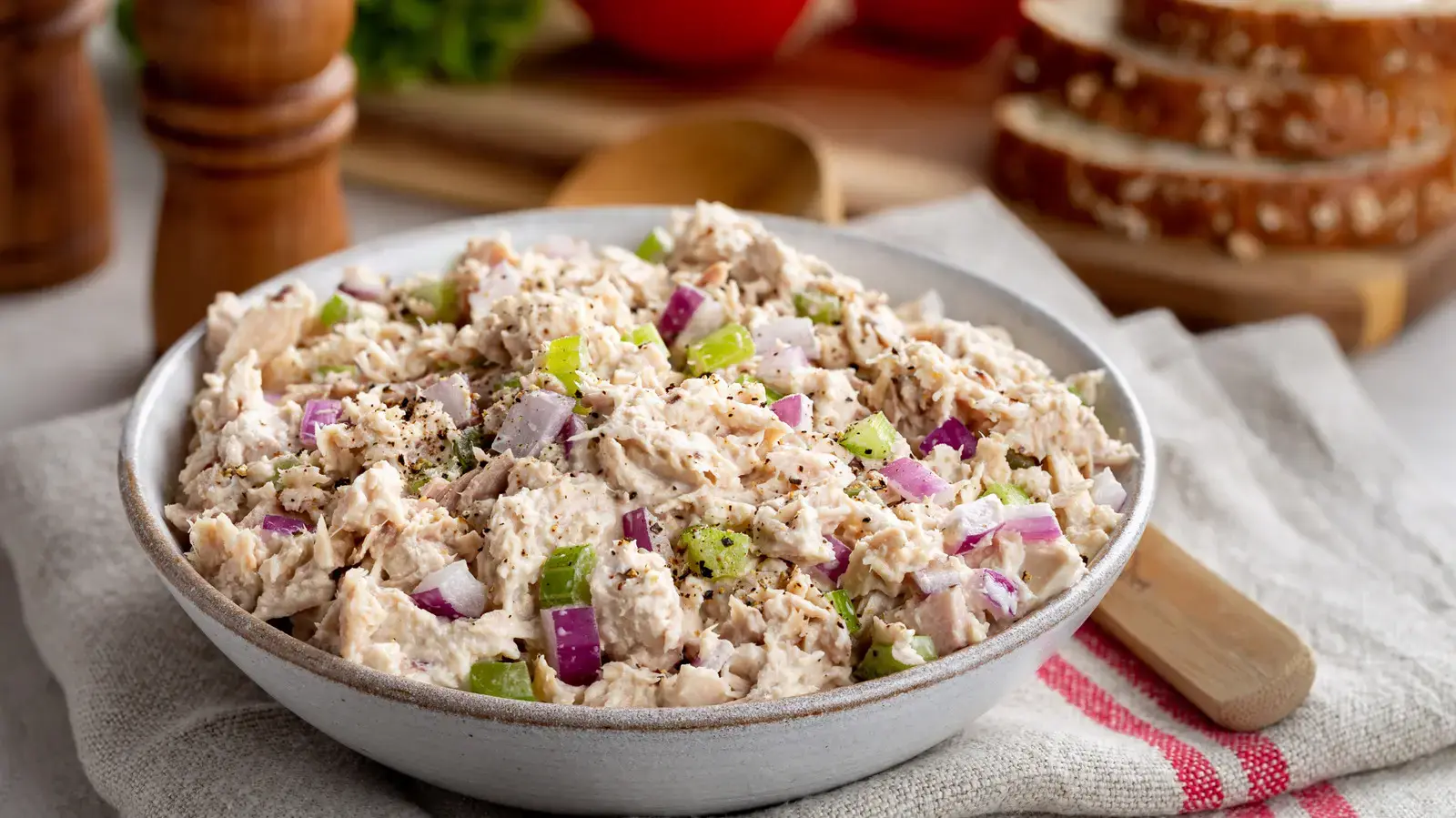Add Crunchy Ingredient to Tuna Salad for Fiber, Flavor, Protein