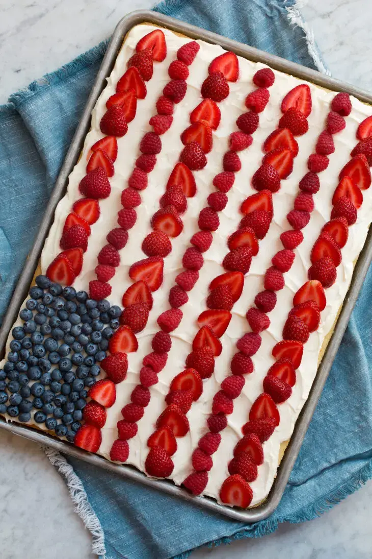 American Flag Cake: A Star-Spangled Fourth of July Treat