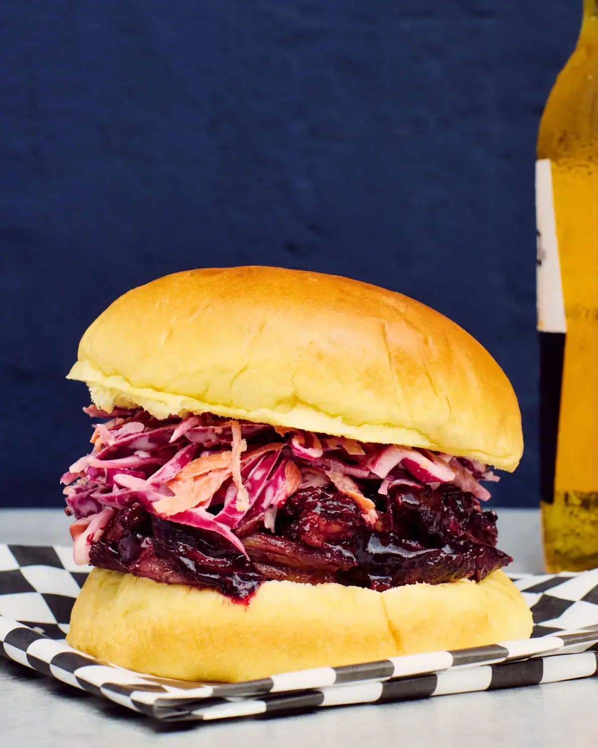 Black Raspberry BBQ Sauce Elevates Pulled Pork Sandwiches