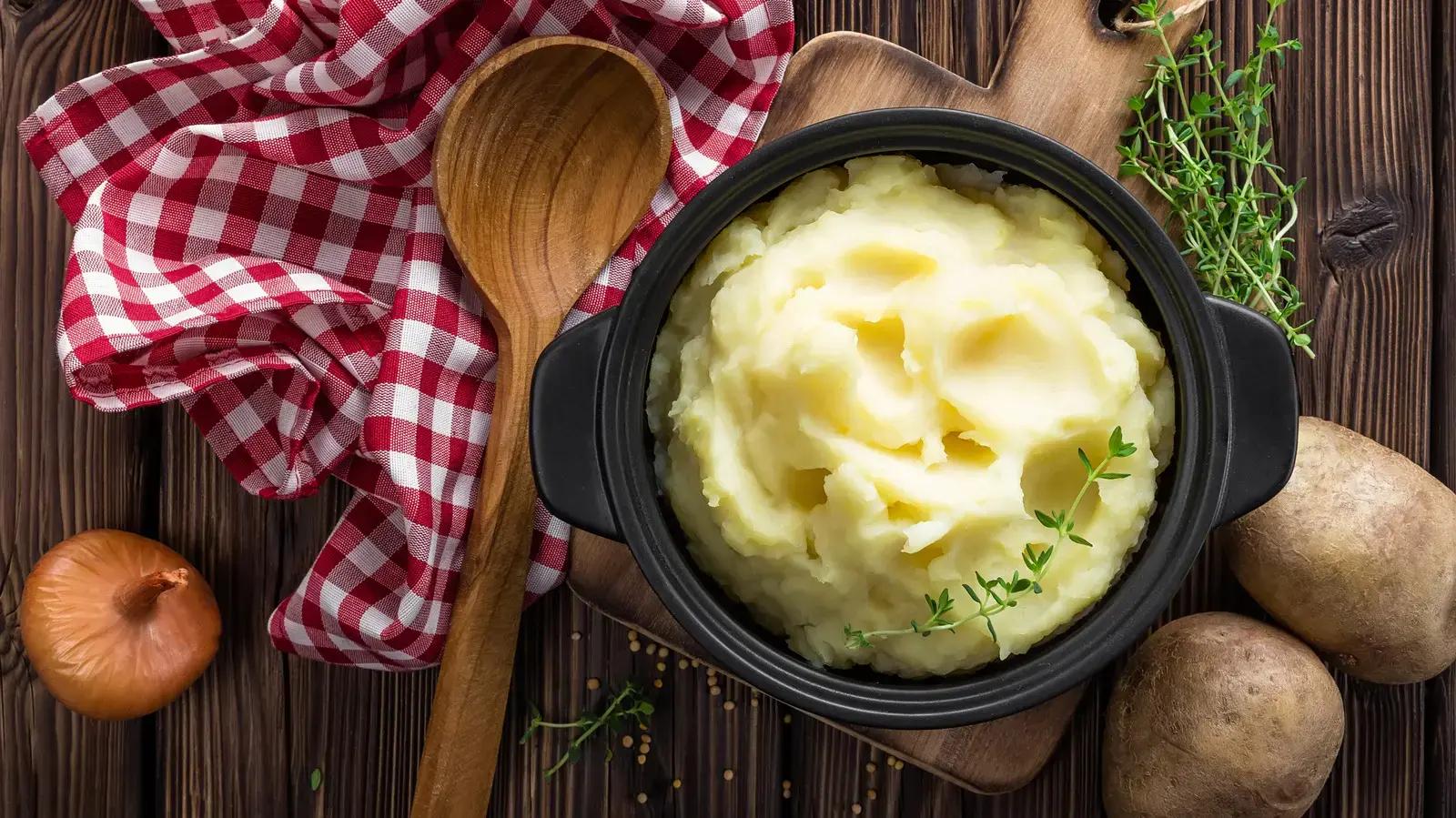 Boost The Protein In Mashed Potatoes With This Cheap Canned Ingredient