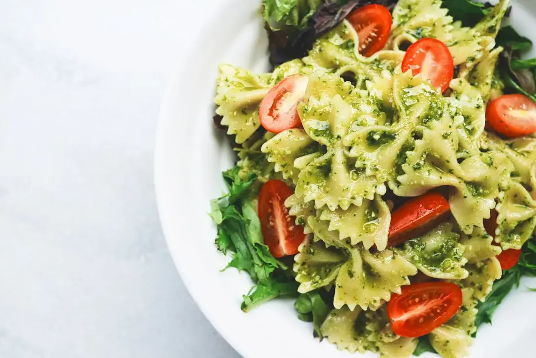 Charred Asparagus and Lemon Pasta Salad