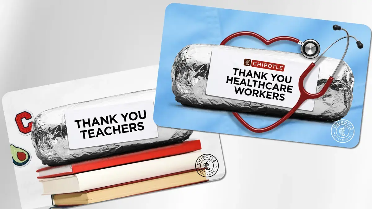Chipotle Rewards Teachers and Healthcare Workers with Free Meals