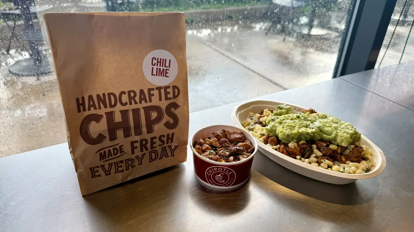 Chipotle's New-Recipe Pollo Asado And Chili Lime Chips Review: 2 Swings, And 2 Misses