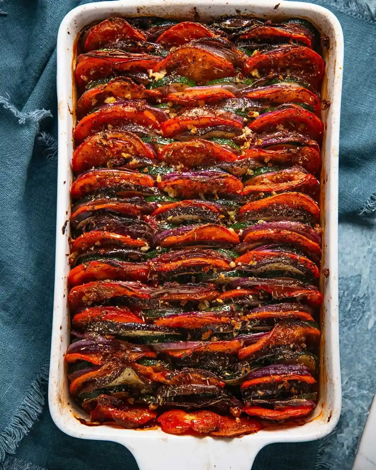 Colourful Vegetable Bake Wins Hearts