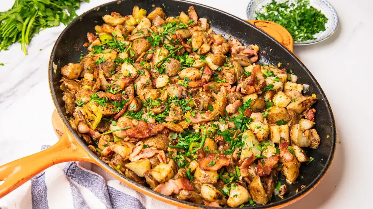 Cowboy-Style Cast Iron Potatoes Recipe
