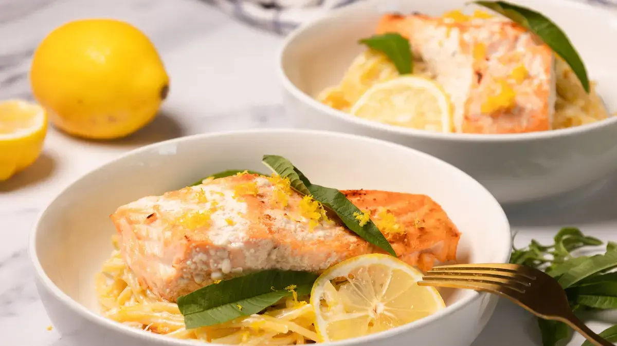 Creamy Citrus Salmon Pasta Offers a Taste of Sophistication