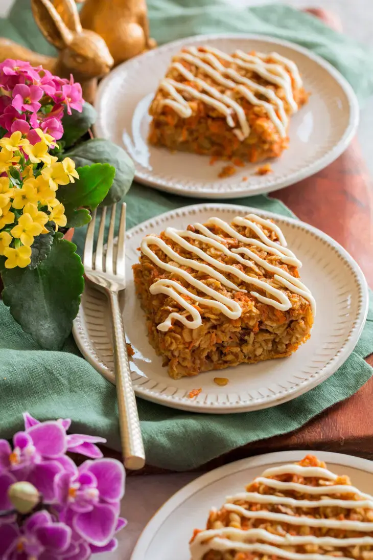 Delicious Carrot Cake Baked Oatmeal: A Nutritious Breakfast Alternative