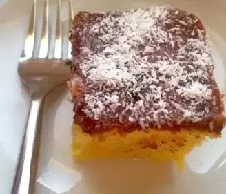 Delicious Coconut and Jam Cake Recipe for Sweet Treat Lovers