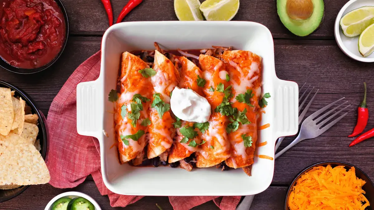 Effortless Enchiladas in 20 Minutes