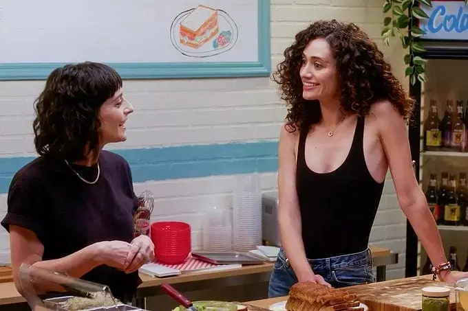 Emmy Rossum Recreates Emotional NYC Sandwich