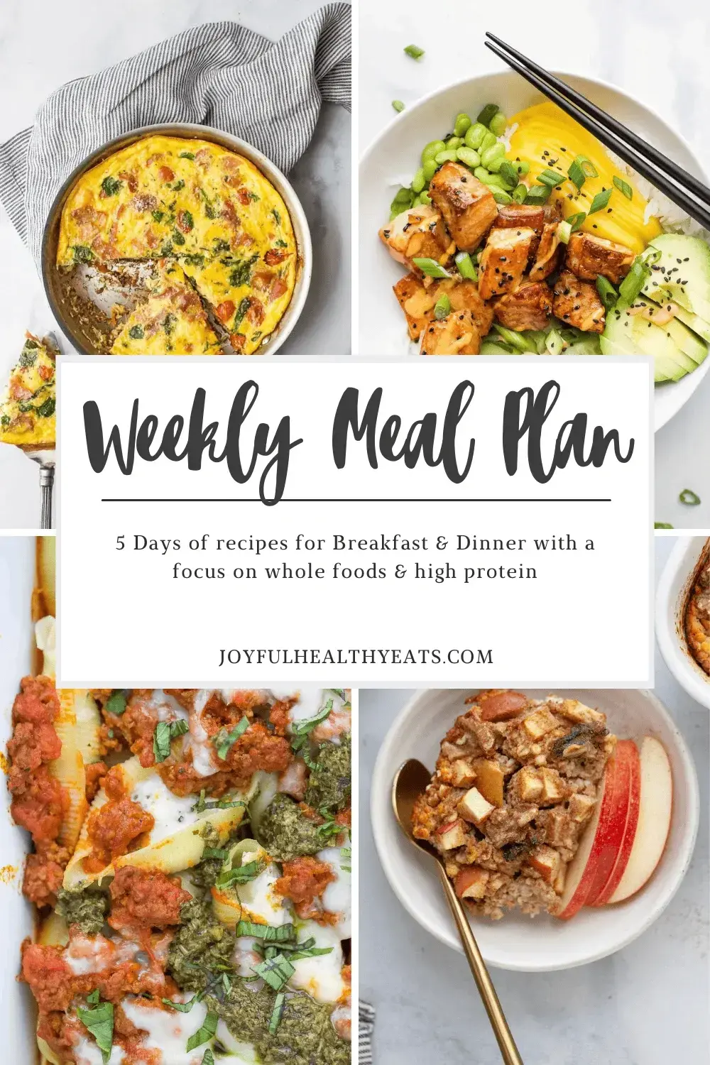 Five-Day High-Protein Meal Plan Simplifies Weekly Cooking