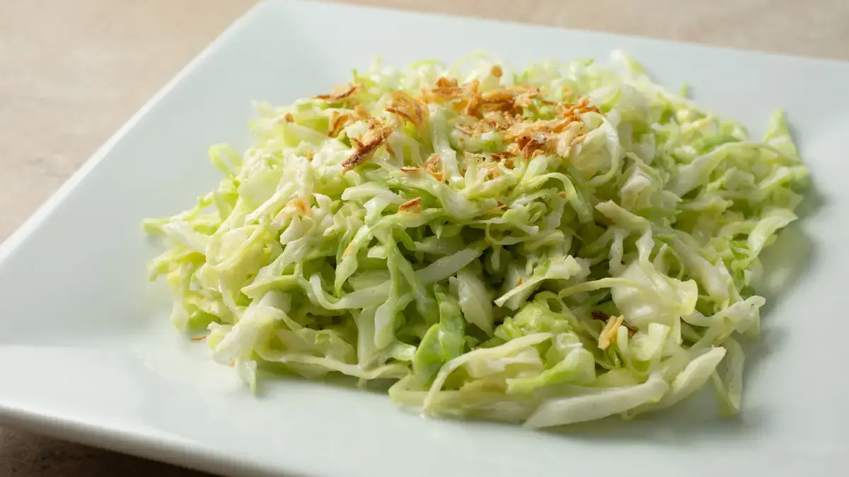 Fresh Cabbage Side Dish, Japanese Style