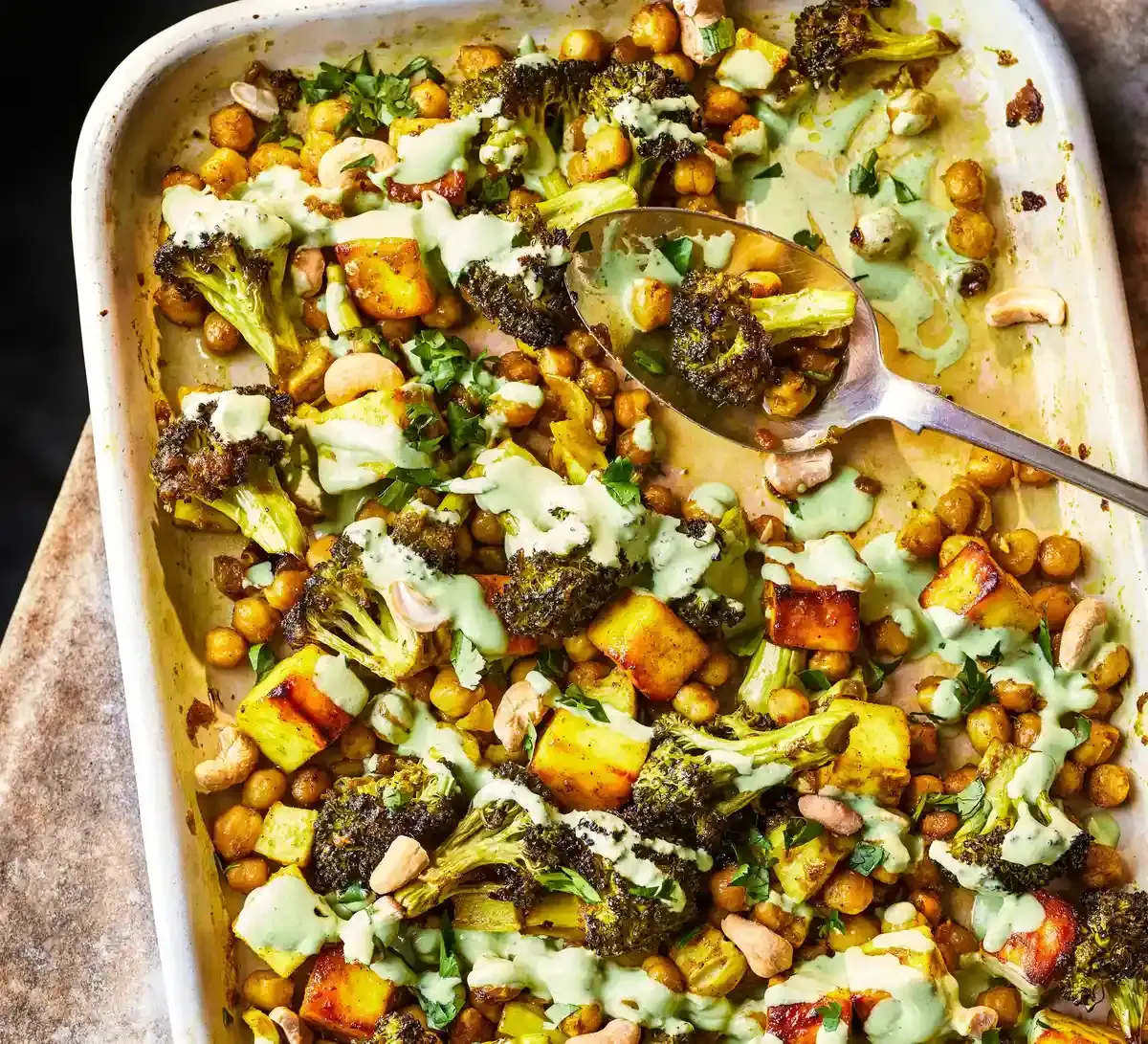 Garam Masala Paneer & Broccoli Traybake: A Delicious Twist on Indian Cuisine