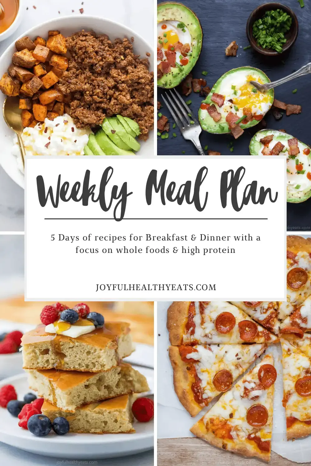 Healthy Meal Plan Unveiled