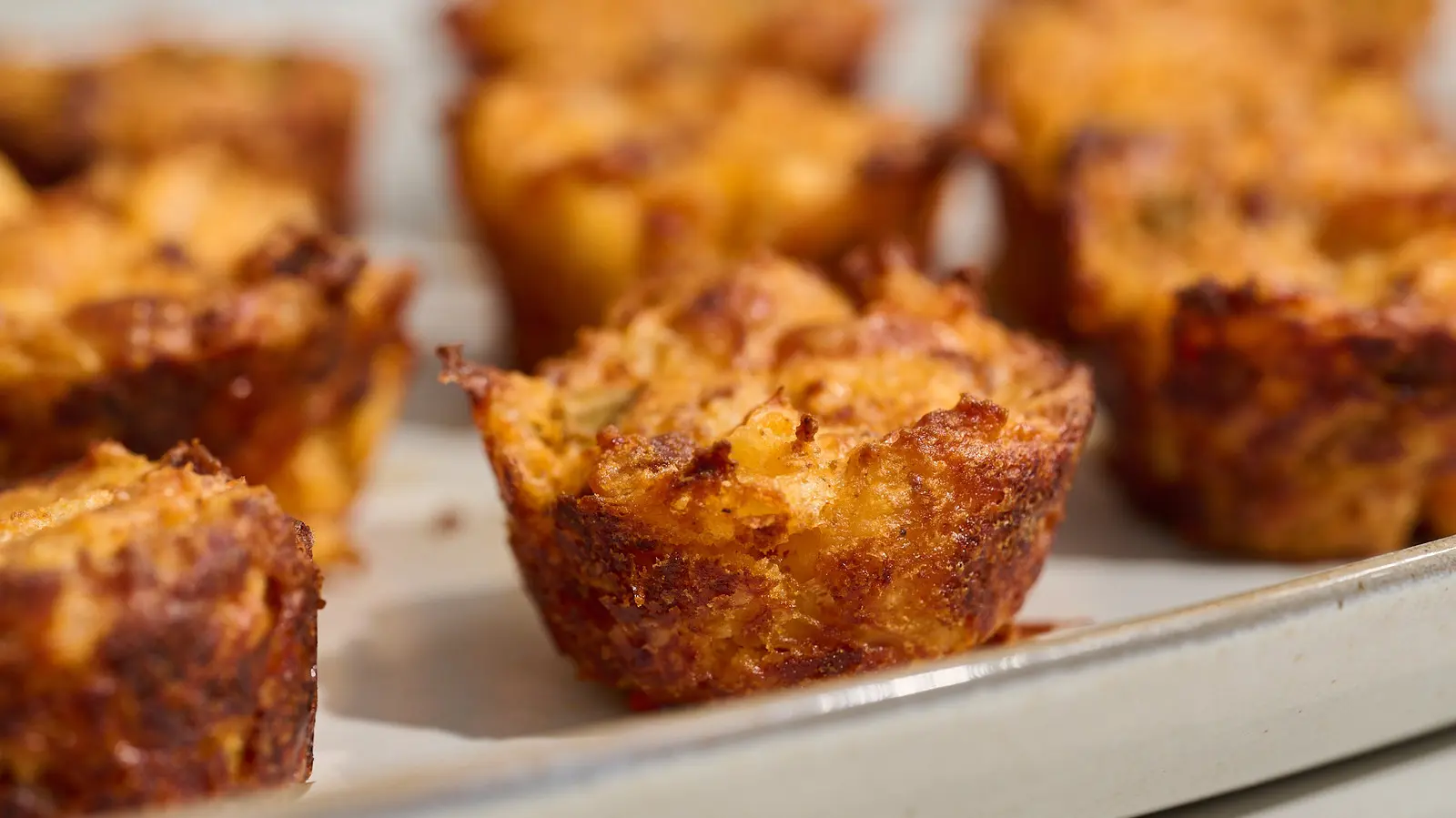 Mashed Potato Cups with Chorizo and Cheese