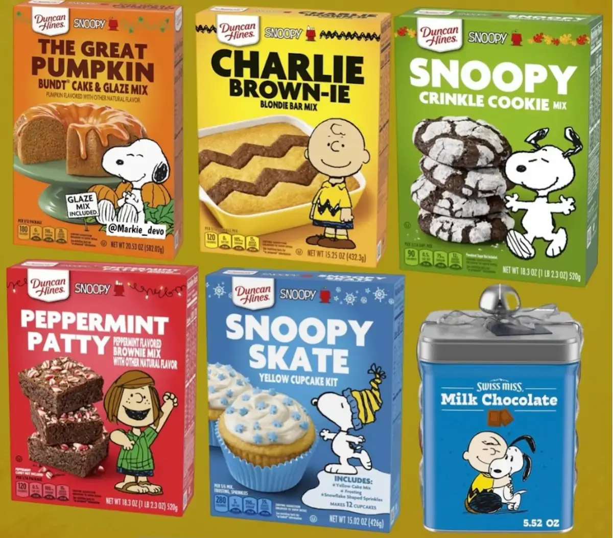 Peanuts Fans Are Losing It Over This New Duncan Hines & Swiss Miss Collab