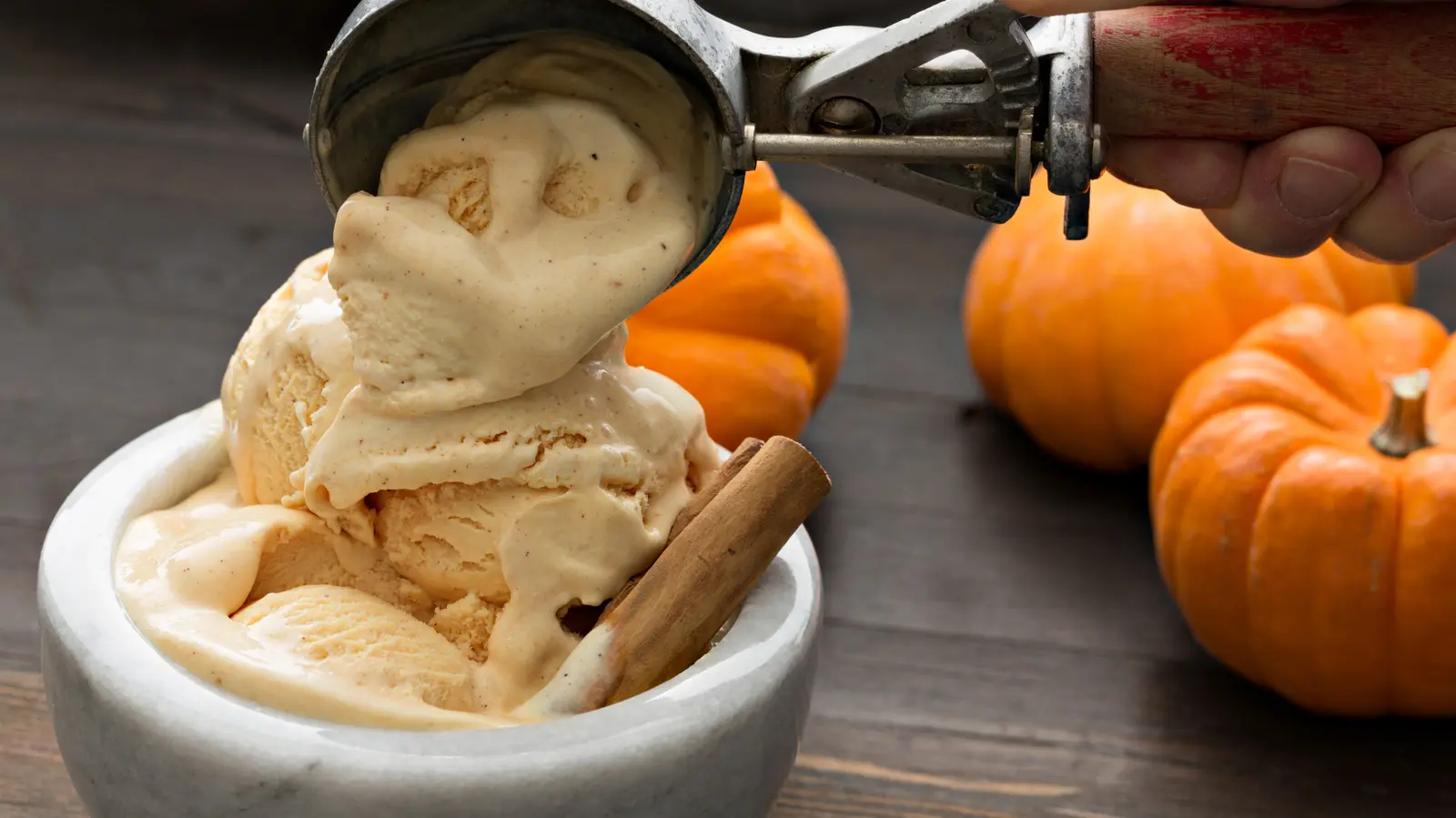 Quick Homemade Pumpkin Pie Ice Cream Requires No Special Equipment