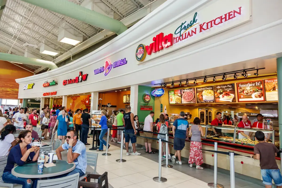 Retro Food Court Favorites