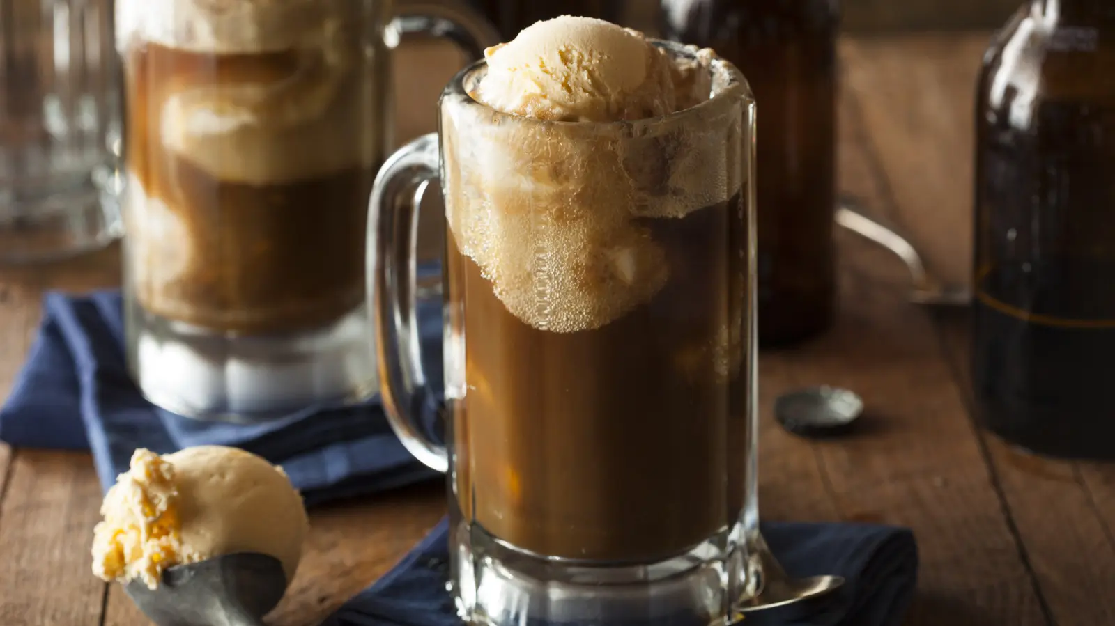 Add Twist To Root Beer Floats