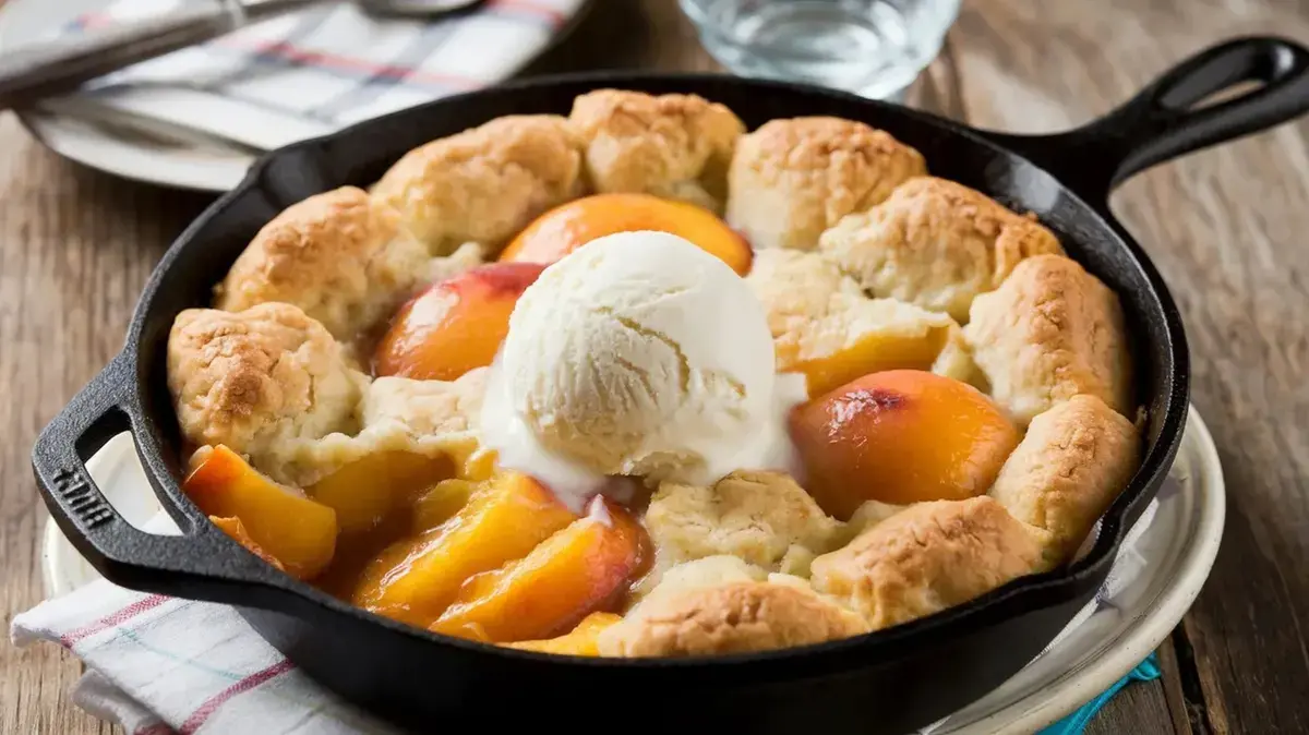 Spiced Peach Cobbler: A New Twist on a Classic Dessert