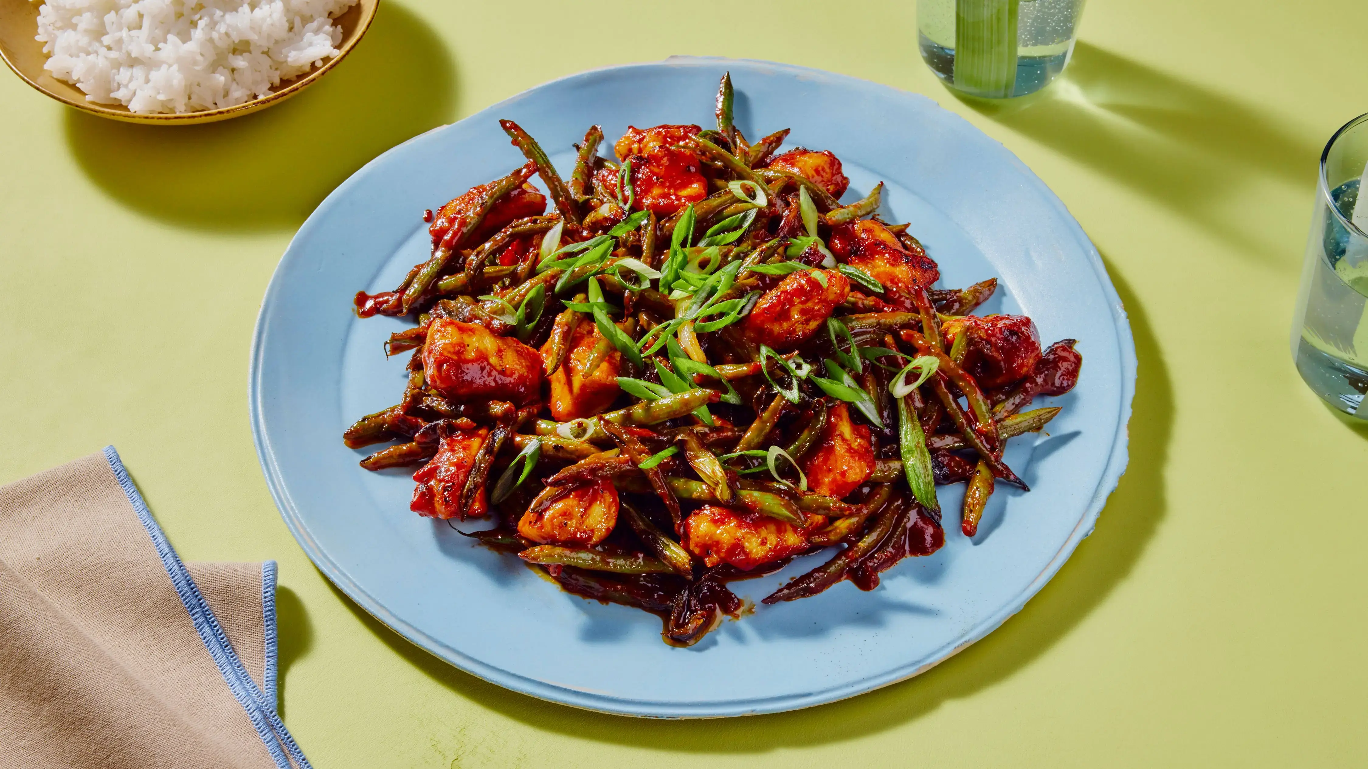 Spicy Chicken Stir-Fry Delights Diners