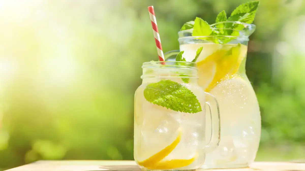 Store-Bought Lemonade Becomes Extraordinary with a Flavorful Herb Combination