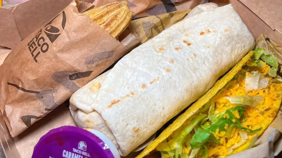Taco Bell’s Salty & Protein-Packed Burrito
