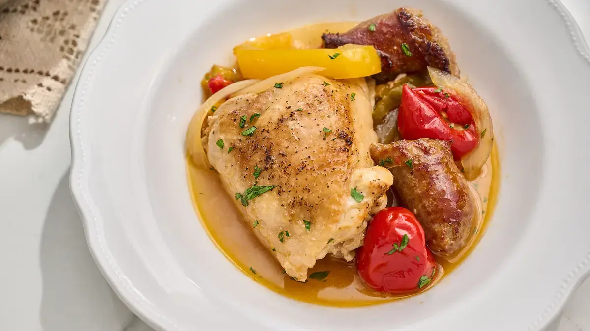 Tender Chicken in Silky Sauce