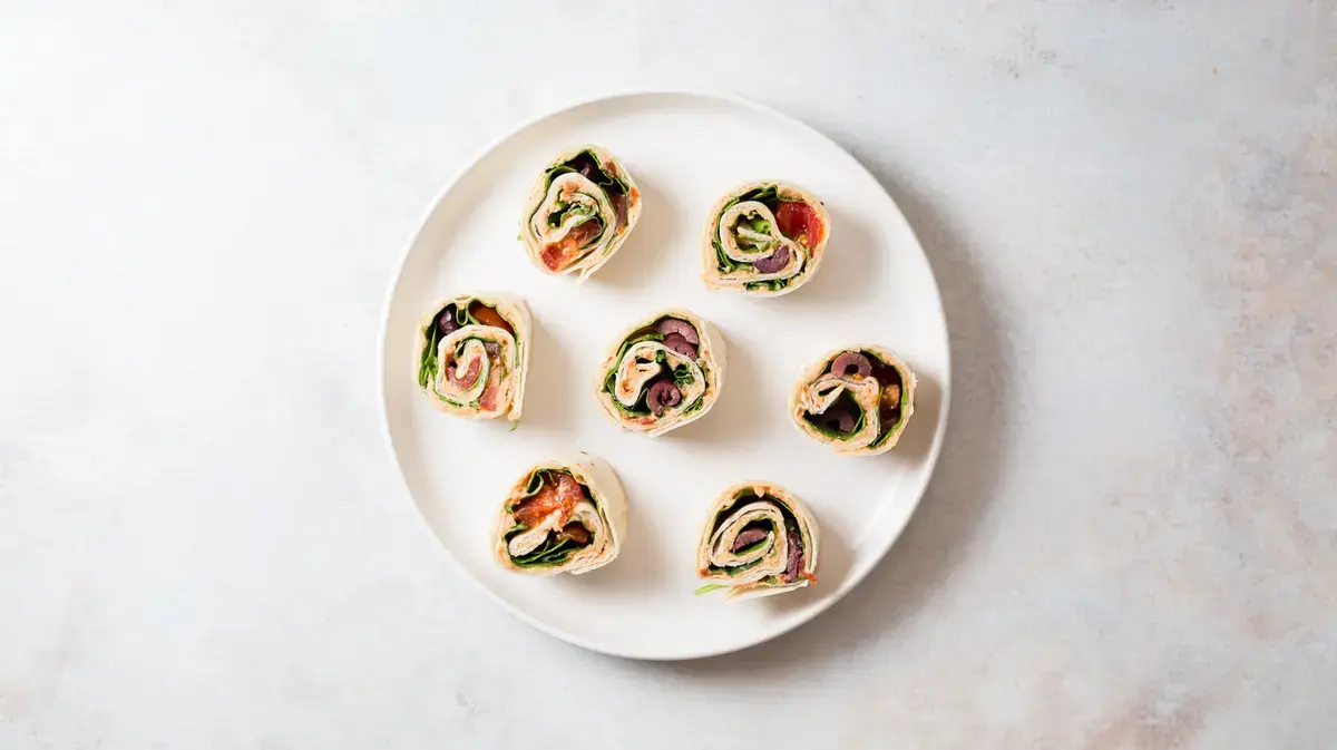 Tomato Basil Pinwheels Recipe