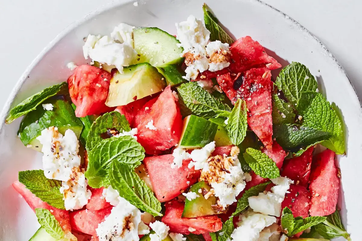 Top 10 Salads Revealed: Watermelon & Feta Takes the Crown