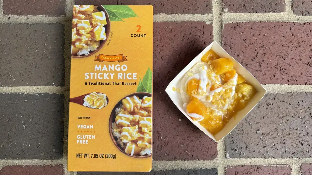 Trader Joe’s Microwavable Mango Sticky Rice: A Quick Taste Test
