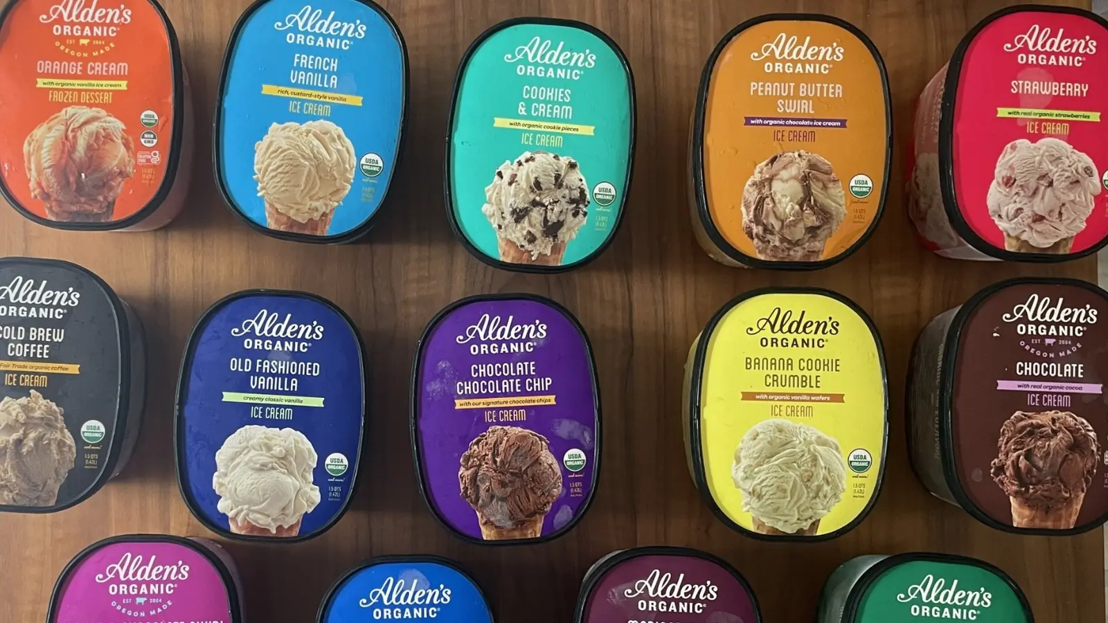 Alden’s Organic Ice Cream Flavors Ranked From Best to Worst