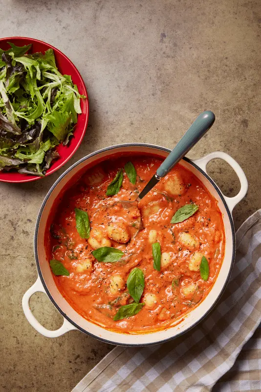 Cheesy Tomato Gnocchi: A Budget-Friendly Family Favorite
