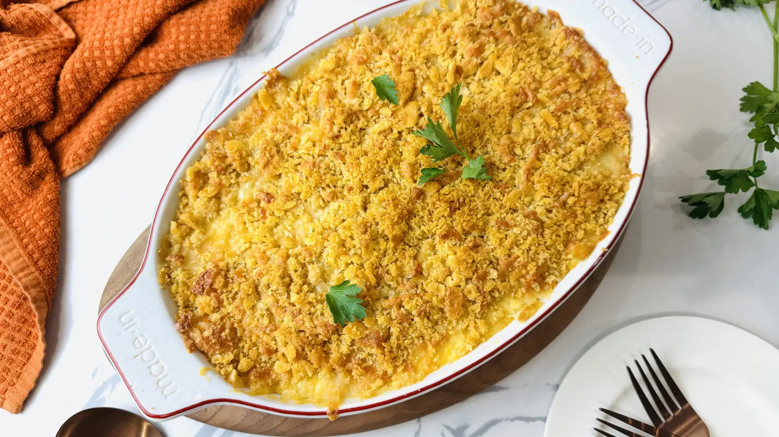 Classic Scalloped Corn Wins Hearts with Modern Twist