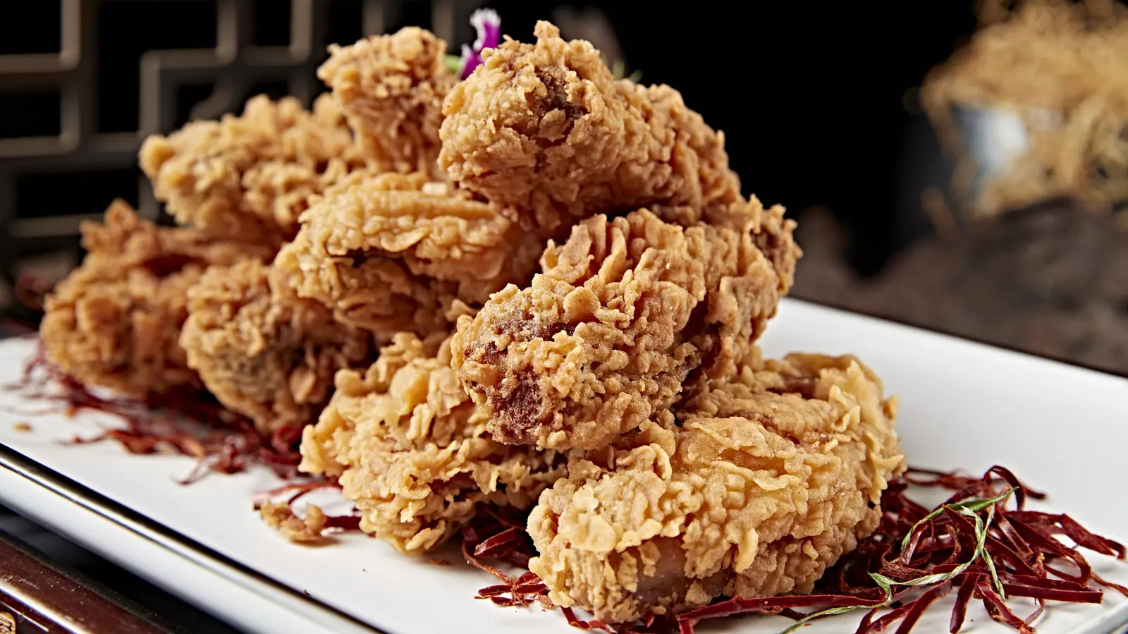 Crushed crackers offer a superior alternative to traditional breading for fried chicken