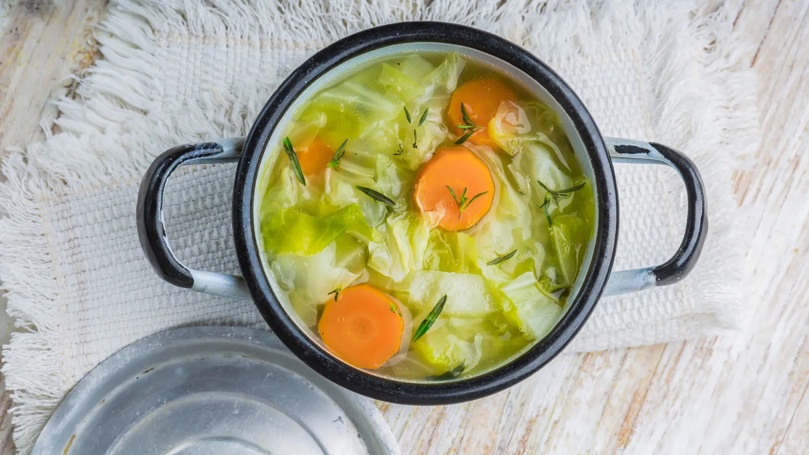 A Splash Of Soy Sauce Elevates Simple Cabbage Soup