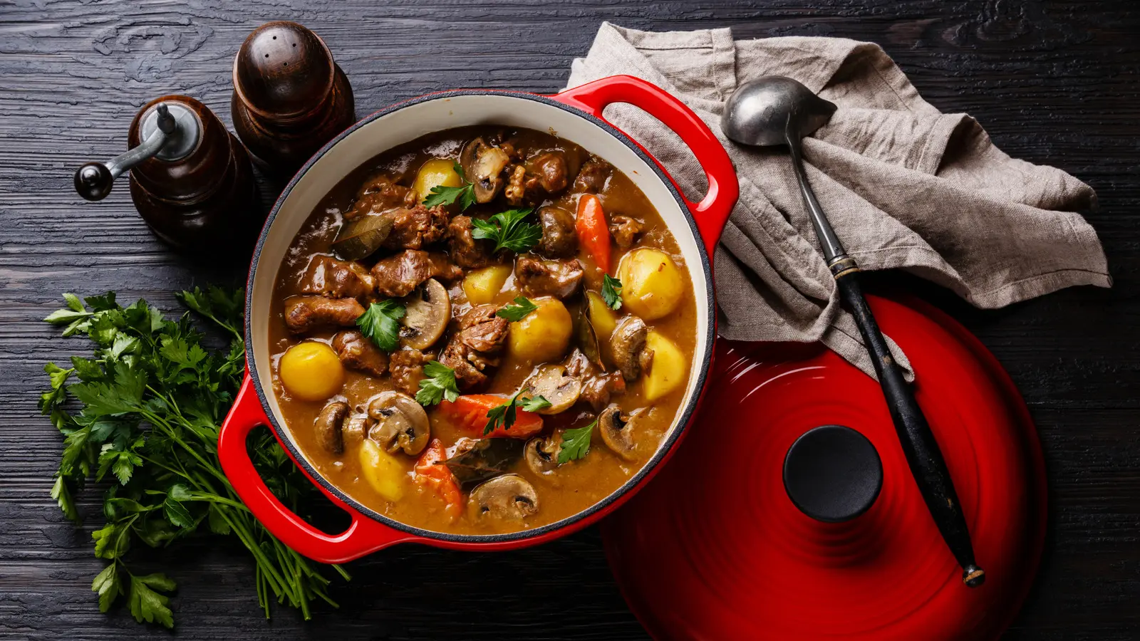 Red Wine Transforms Humble Beef Stew Into Rich Comfort Food
