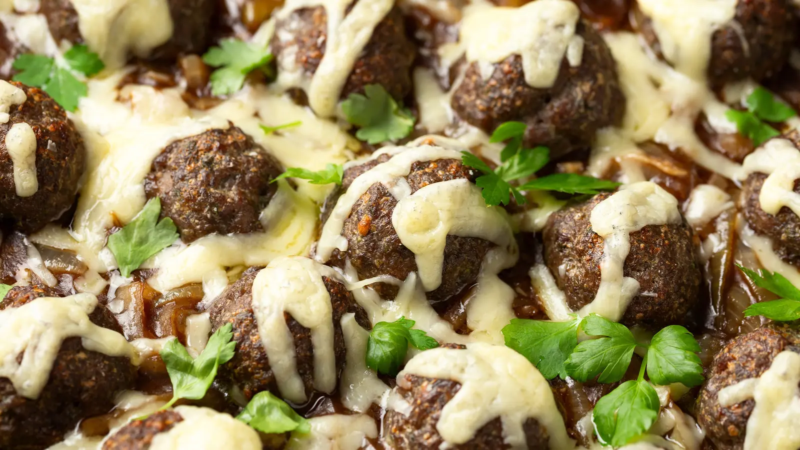 French-Inspired Meatballs Made with Canned Soup