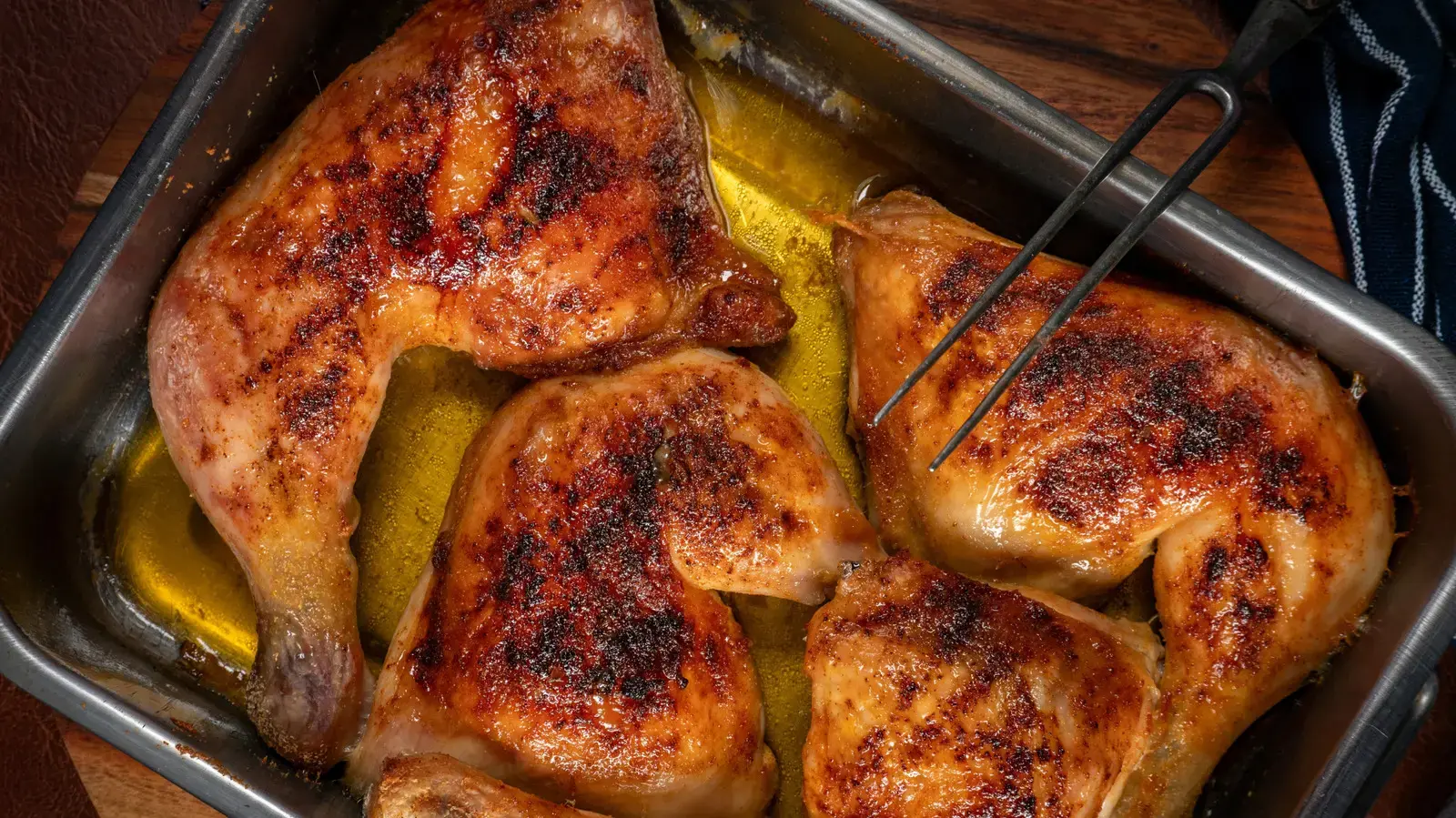 Dry mustard transforms simple chicken into a gourmet grill experience