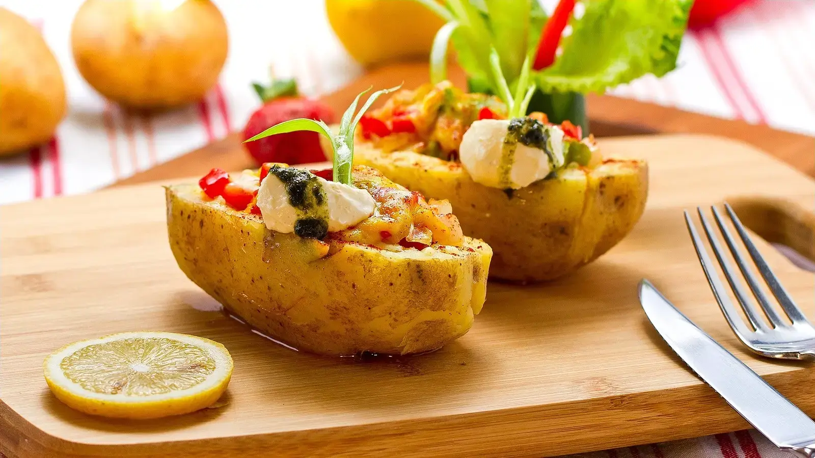 Elevate Your Baked Potato With Vibrant Greek Flavors