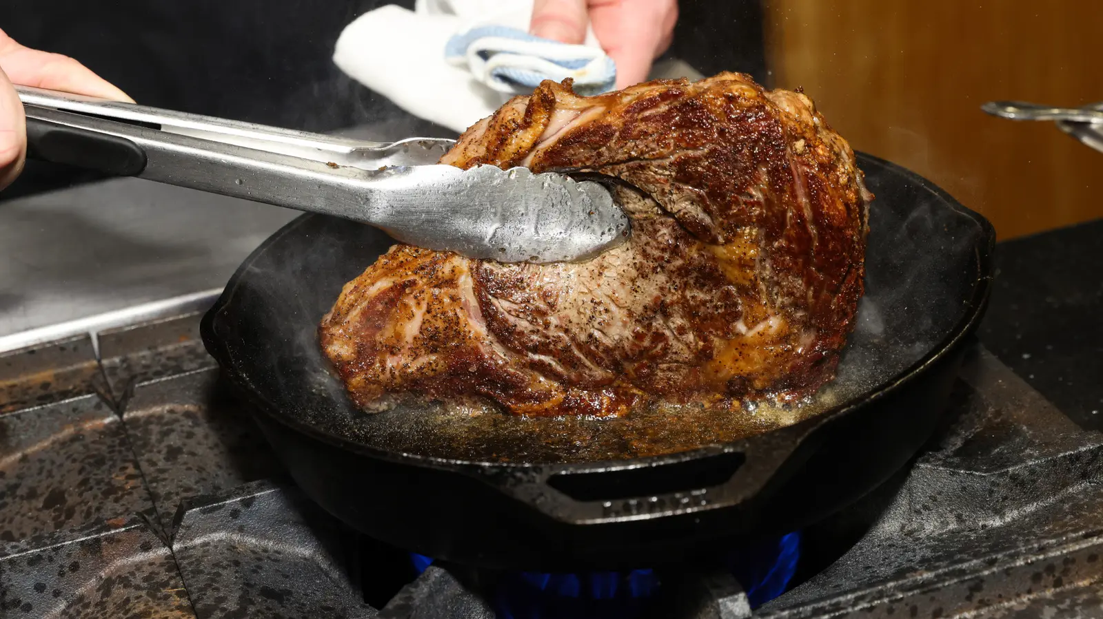 Flip Your Ribeye Multiple Times for a Crispy Crust and Juicy Interior
