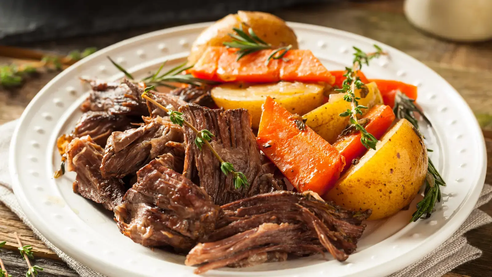 For Savory Pot Roast, Cook It In This Popular Wine