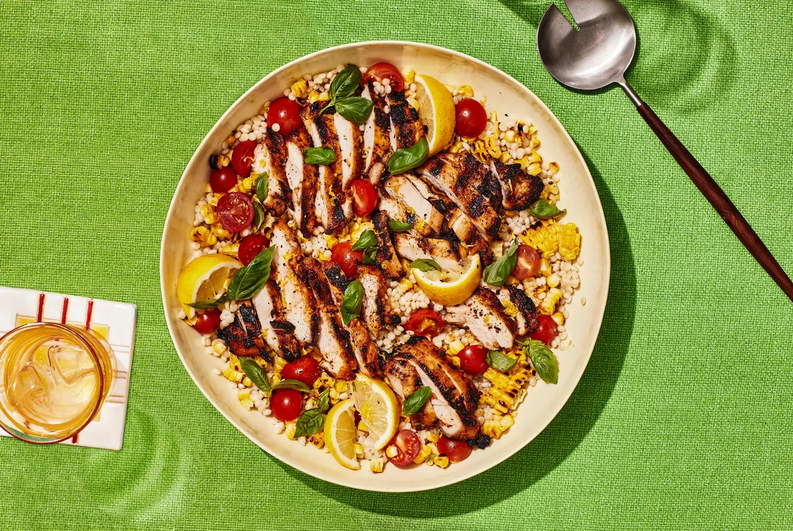 Grilled Chicken Thighs with Pearl Couscous: A Quick Weeknight Delight
