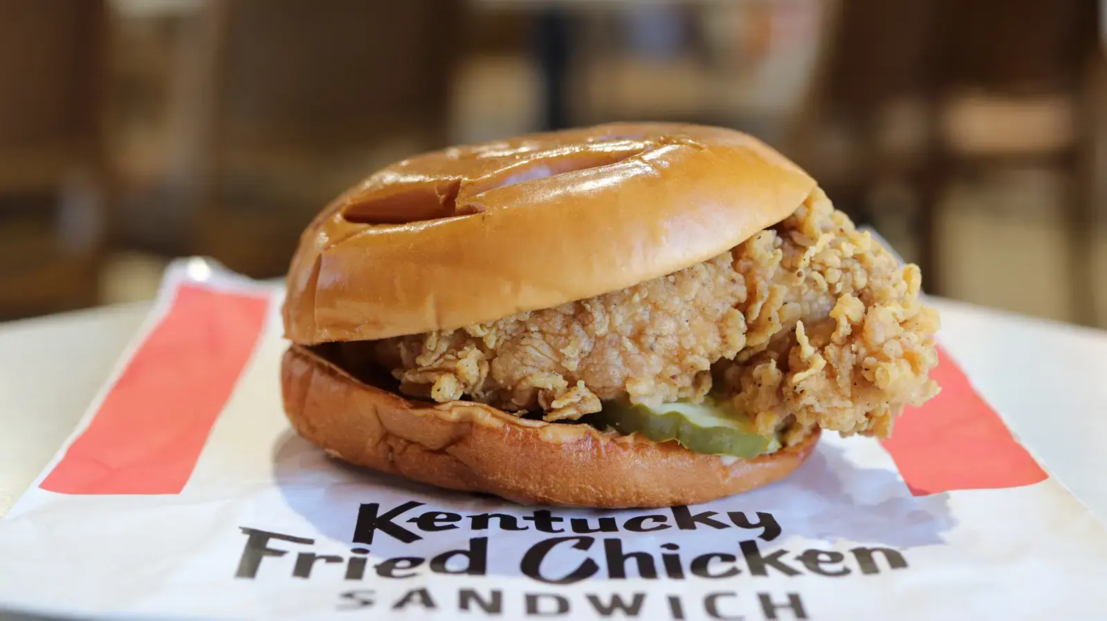 How to Transform a Standard Kentucky Fried Chicken Sandwich Into a French Delicacy