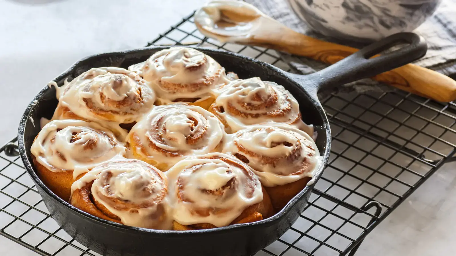 Lighter Cinnamon Roll Frosting: Sweetness Without the Creaminess