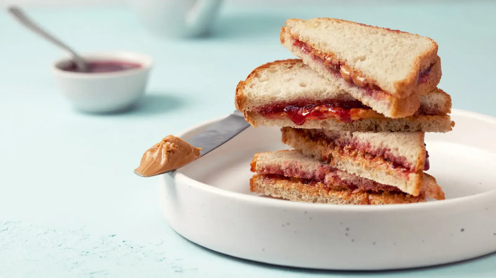 Peanut Butter Jelly Sandwiches Get a Gourmet Upgrade With Italian Cheese