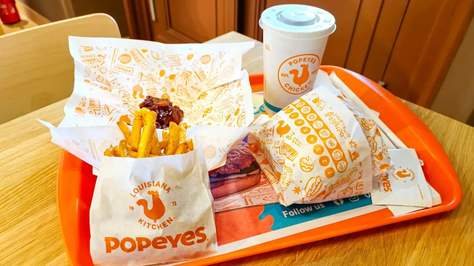 Popeyes expands beyond fried chicken