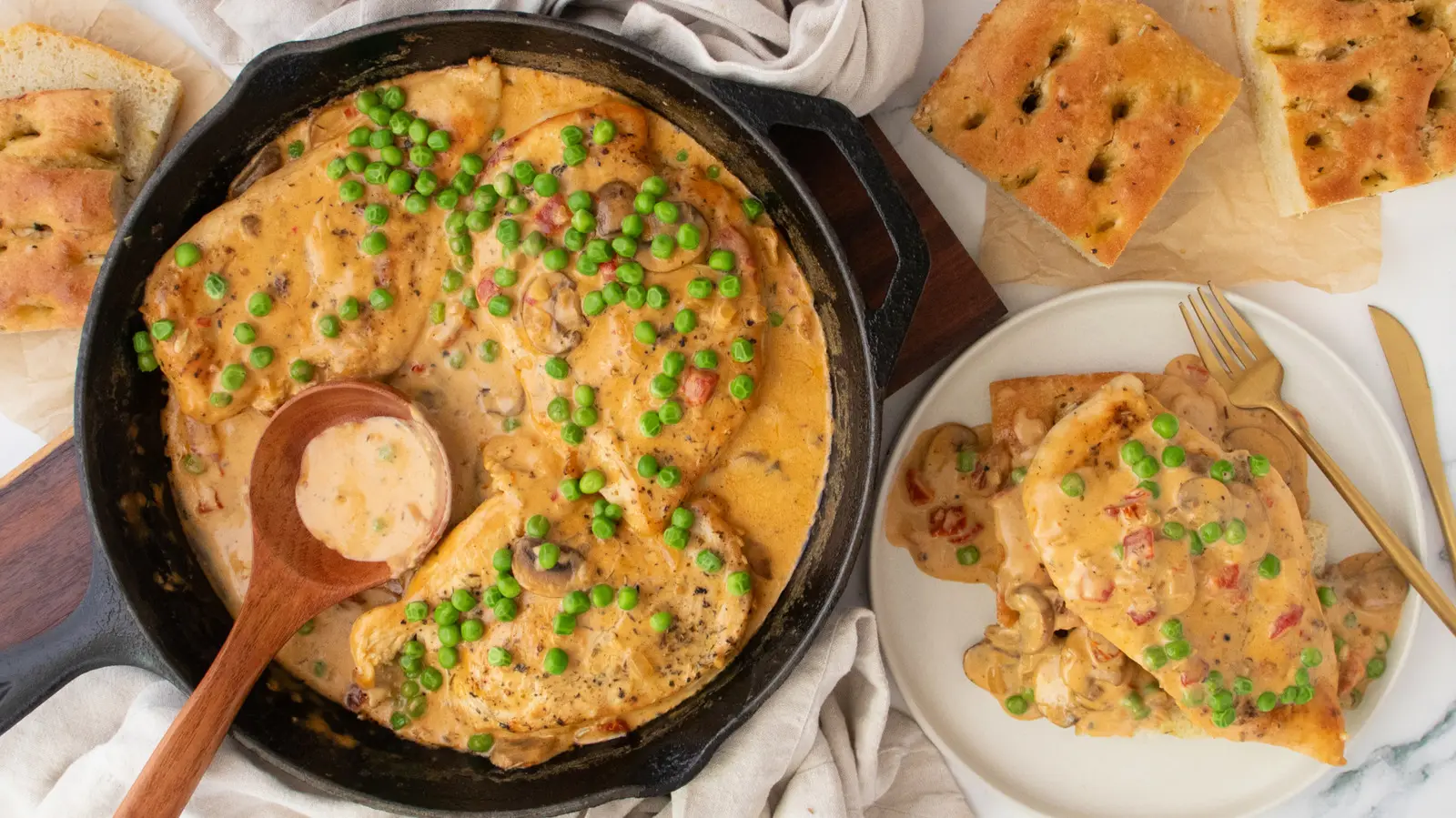 Upgraded Chicken à la King Revives Classic Comfort Food