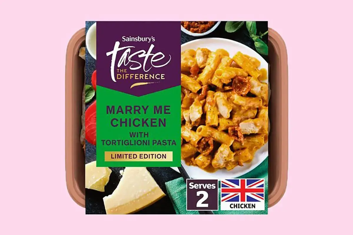 Sainsbury’s Marry Me Chicken Pasta Challenges Market Rivals